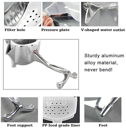 Aluminium Fruit Juicer – Heavy-Duty Performance for Fresh Juices